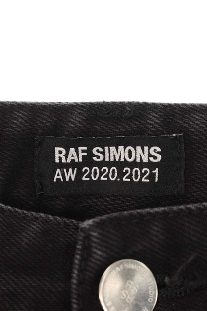 Raf Simons 202 Cotton Denim Pants Black Size 28