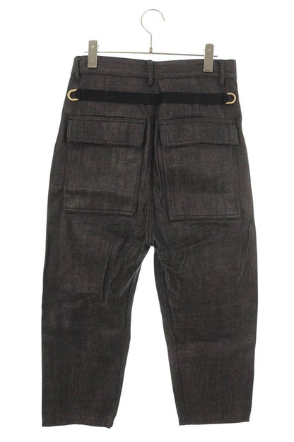 Rick Owens BKP Denim Pants Black Size 28
