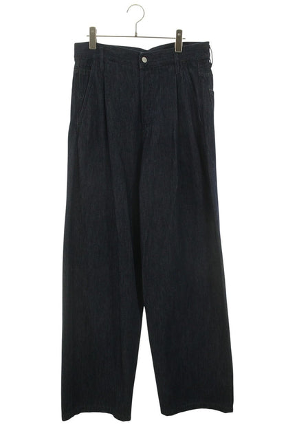 Dries Van Noten 25AW PENNING DEN Wide Denim Pants Blue Size 32