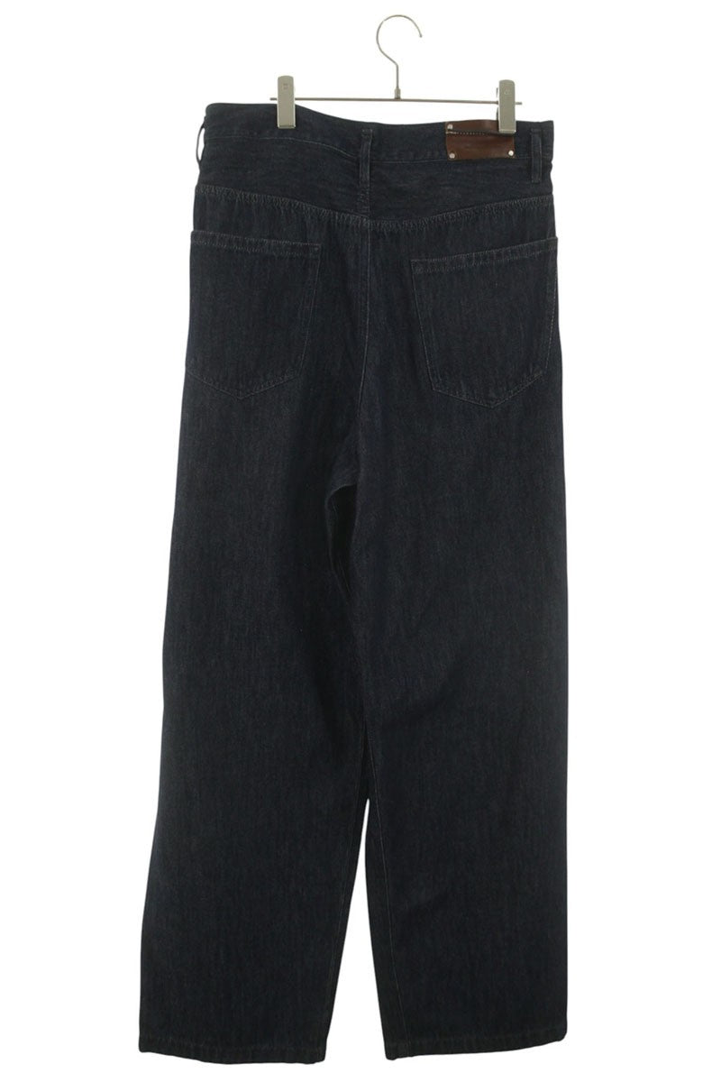Dries Van Noten 25AW PENNING DEN Wide Denim Pants Blue Size 32