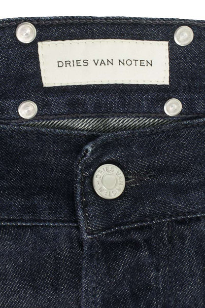 Dries Van Noten 25AW PENNING DEN Wide Denim Pants Blue Size 32