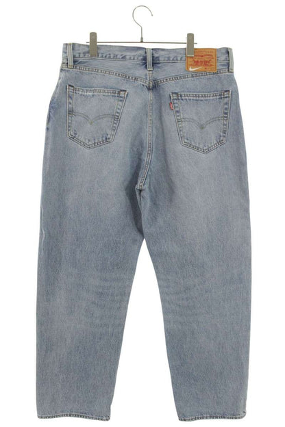 Levi's x Nike Logo Embroidered Baggy Jeans Indigo Size 34