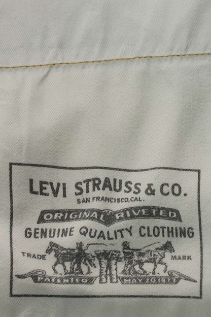 Levi's x Nike Logo Embroidered Baggy Jeans Indigo Size 34