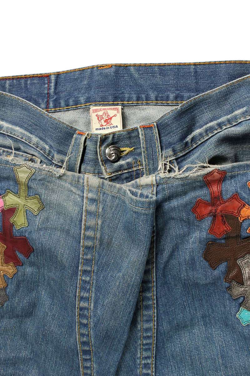 Chrome Hearts Multi Patch Hem Denim Pants Multi Size 28