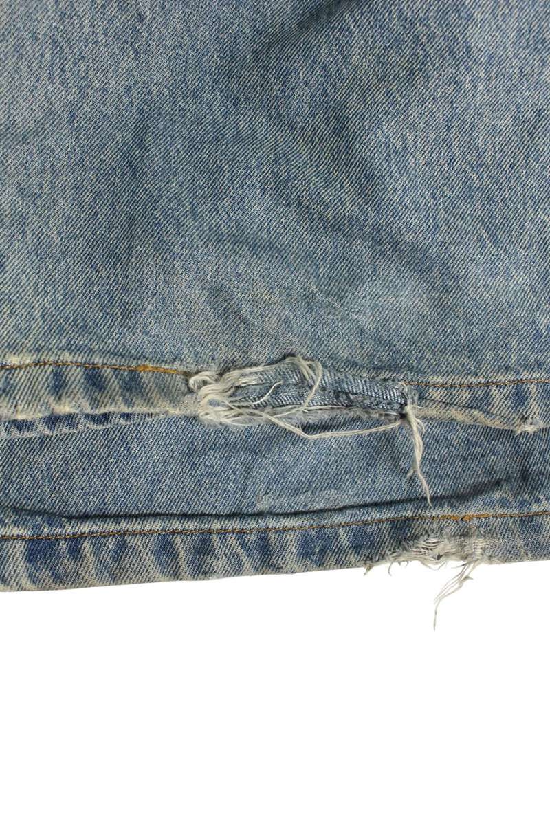 LOEWE Anagram Embroidered Baggy Button-Fly Denim Size 33