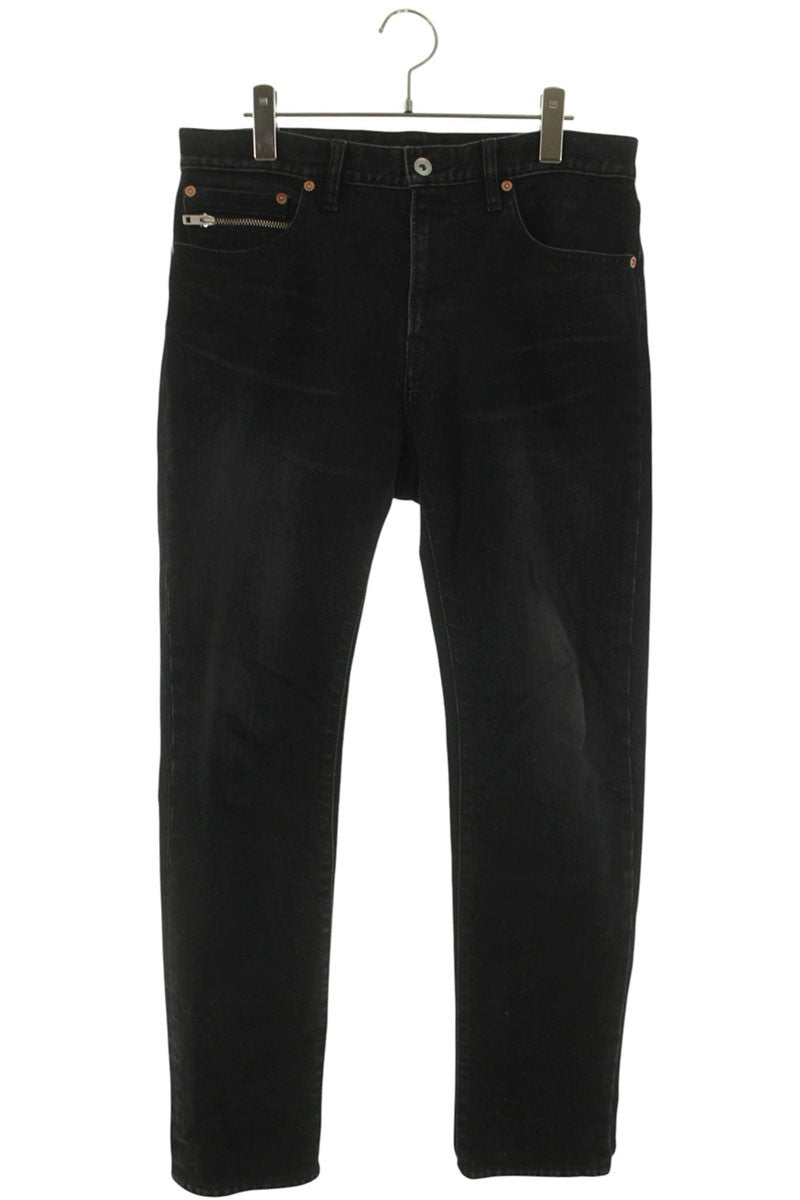 Sacai 23SS Slim Tapered Denim Pants Black Size 2