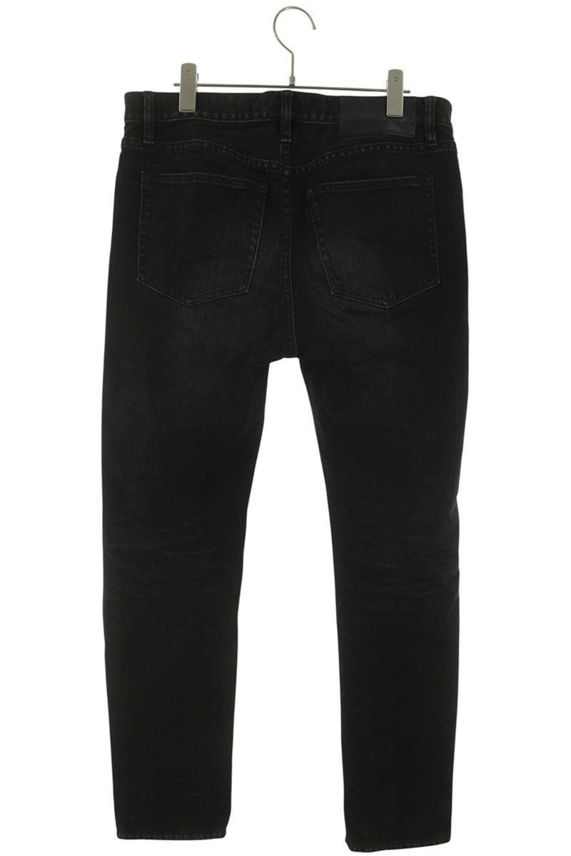 Sacai 23SS Slim Tapered Denim Pants Black Size 2