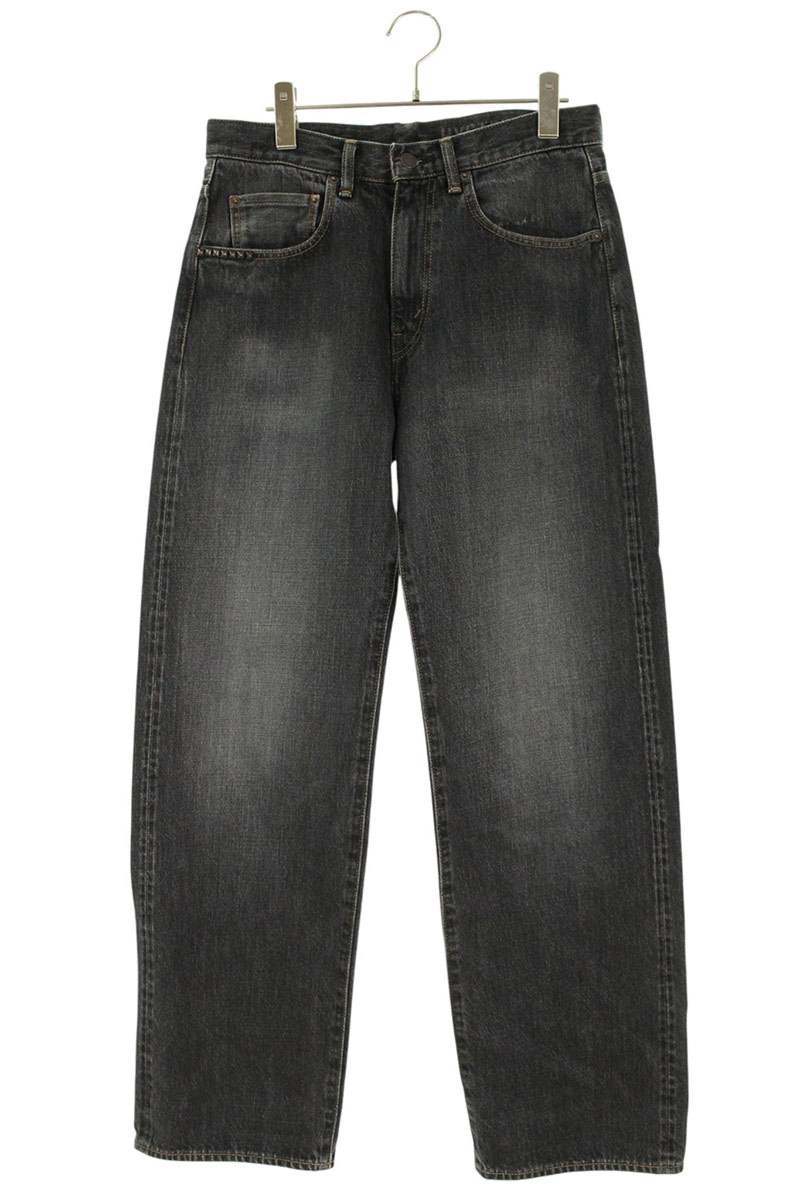 Hysteric Glamour 24SS Black Loose Straight Denim Size 29