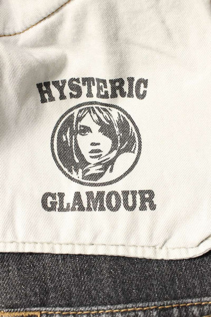 Hysteric Glamour 24SS Black Loose Straight Denim Size 29