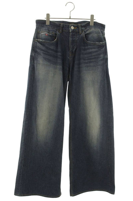 Balenciaga Wide Denim Pants Blue Size 27