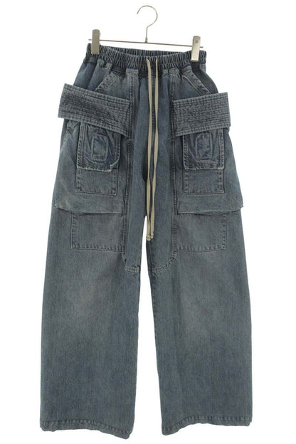 DRKSHDW 26SS CREATCH WIDE CARGO Drawstring Blue Size 28