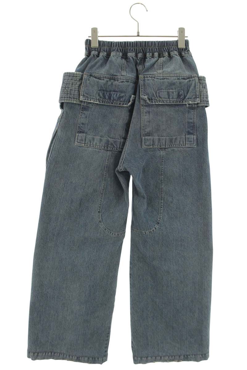DRKSHDW 26SS CREATCH WIDE CARGO Drawstring Blue Size 28