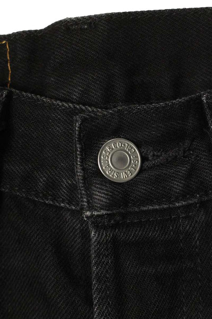 DENIM TEARS Floral Print Denim Pants Black Size 26