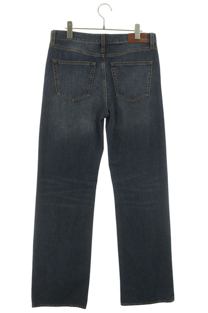 GUCCI Horsebit Detail Denim Pants Blue Size 32