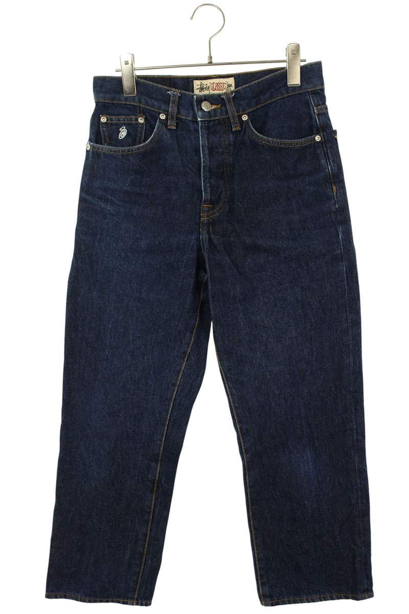STUSSY CLASSIC JEAN DENIM Washed Blue Size 28