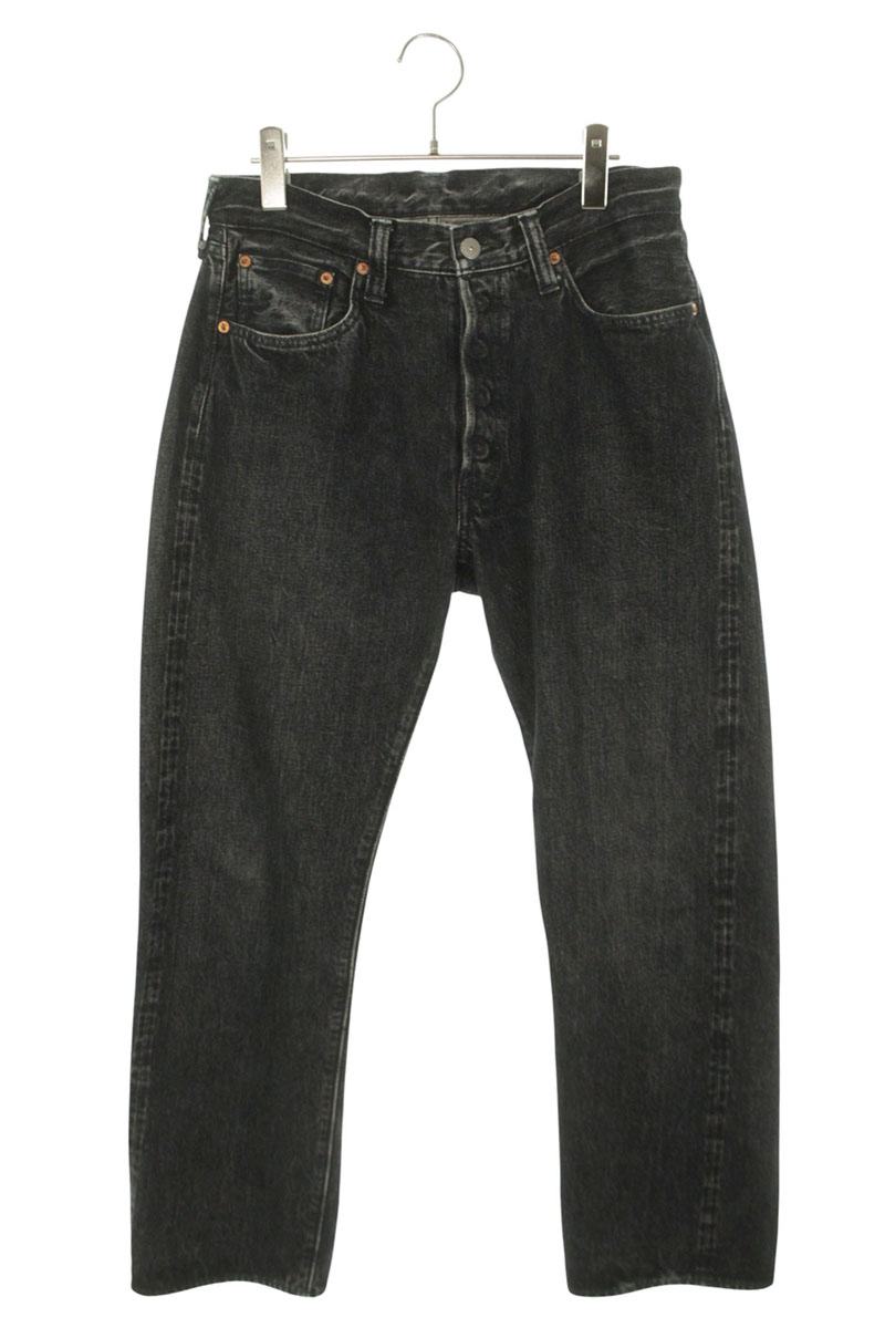 SUGAR CANE Straight Denim Pants Black Size 30