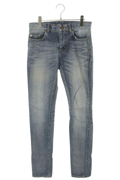SAINT LAURENT PARIS Distressed Skinny Denim Pants Size 27