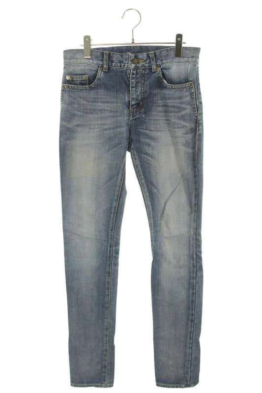SAINT LAURENT PARIS Distressed Skinny Denim Pants Size 27