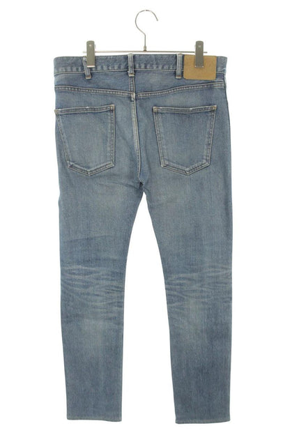 CELINE Washed Stretch Skinny Denim Pants Blue Size 30