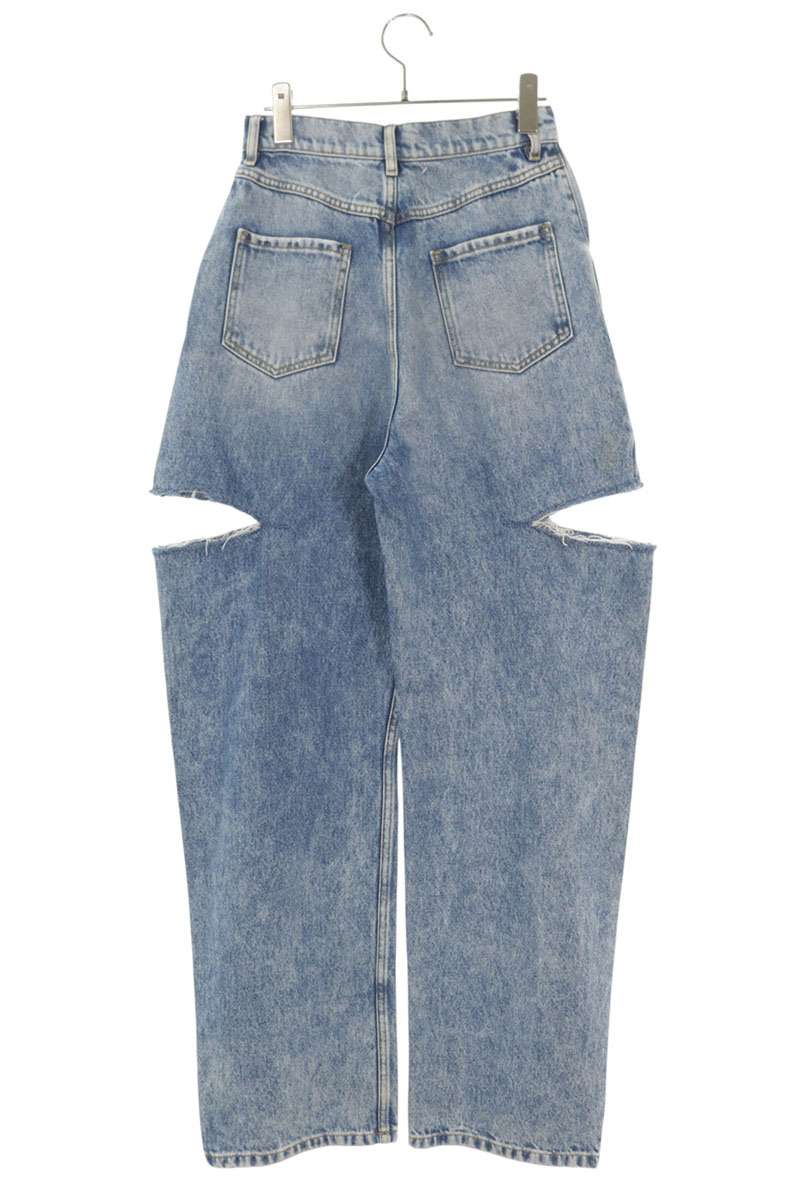 Maison Martin Margiela Slash Detail Cut-Off Denim Size 38