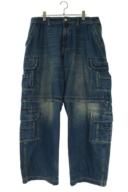Vetements Cargo Denim Pants Blue Size 32