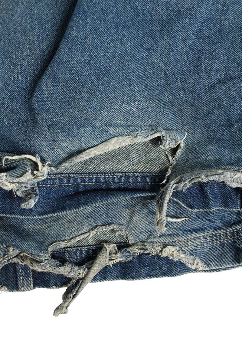 Vetements Cargo Denim Pants Blue Size 32