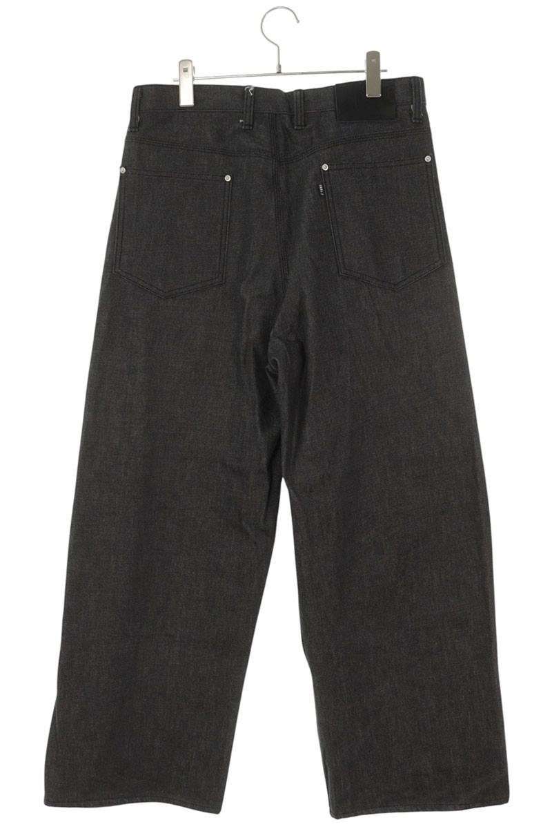 GEEKS Baggy Wide Denim Pants Black Size 30