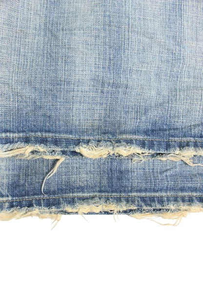 BALENCIAGA Low Waist Washed Indigo Denim Size 28