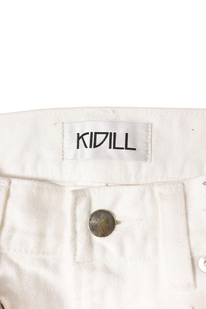 KIDILL Piercing Patchwork Paint Denim Pants Multi Size 32