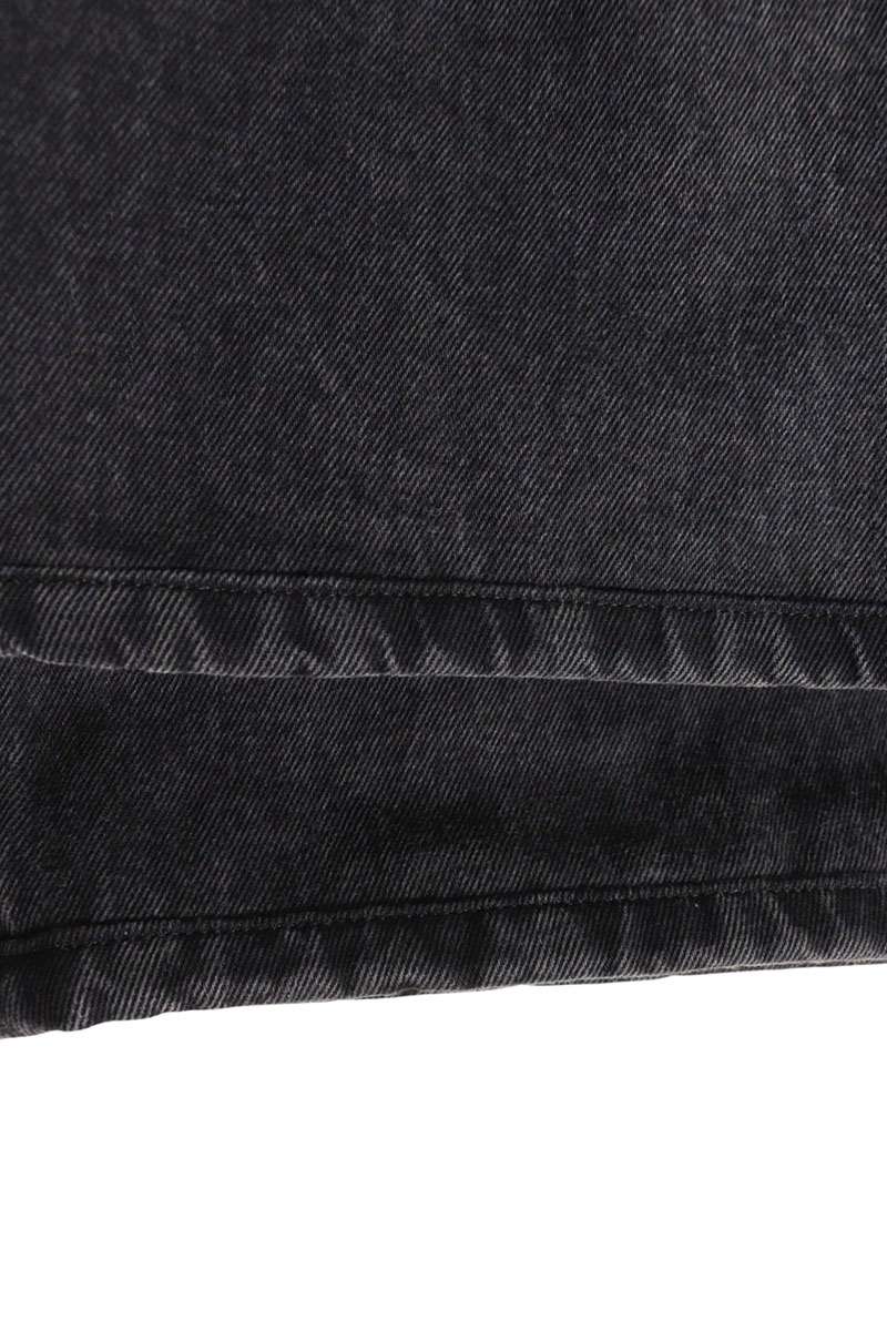 LOEWE Anagram Embroidery Baggy Denim Pants Black Size 32