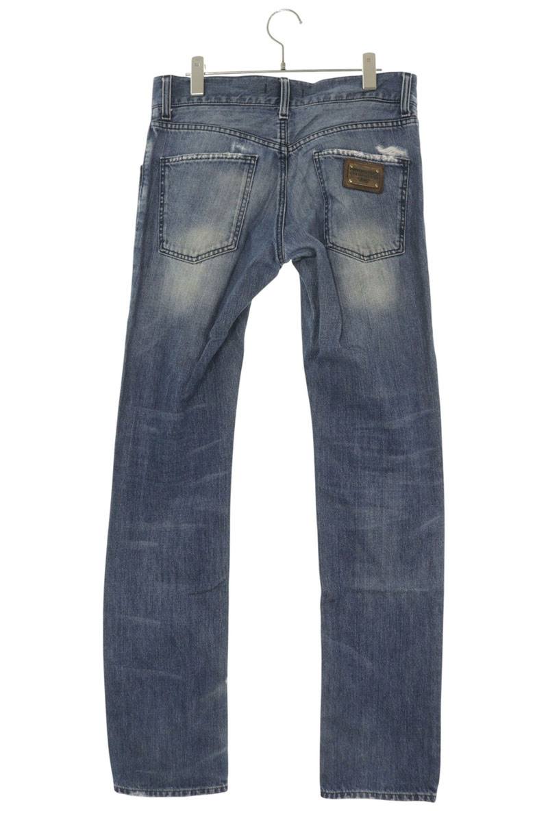 DOLCE & GABBANA Indigo Cotton Denim Pants Size 32