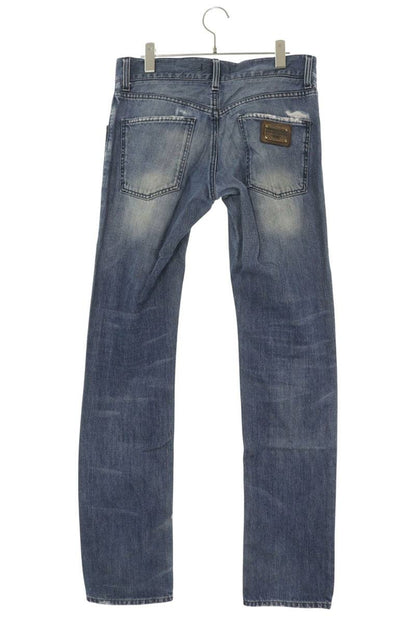 DOLCE & GABBANA Indigo Cotton Denim Pants Size 32