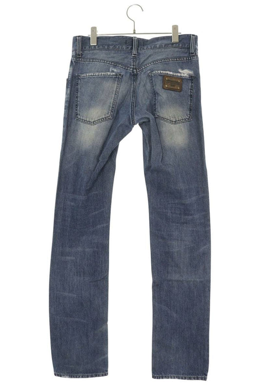 DOLCE & GABBANA Indigo Cotton Denim Pants Size 32