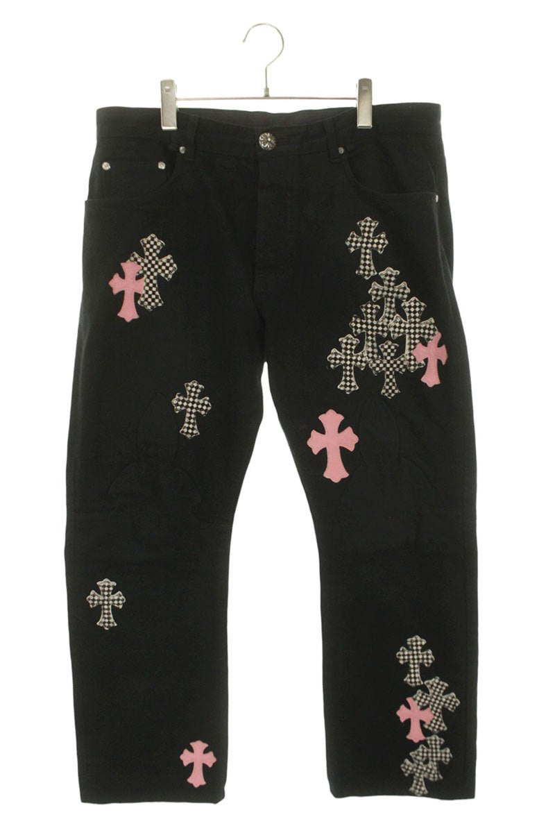 Chrome Hearts JEAN SL FLEURKNEE Button Fly Multi Size 36