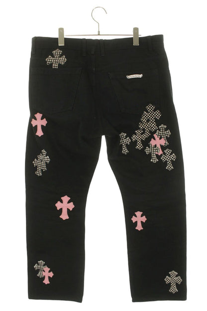 Chrome Hearts JEAN SL FLEURKNEE Button Fly Multi Size 36