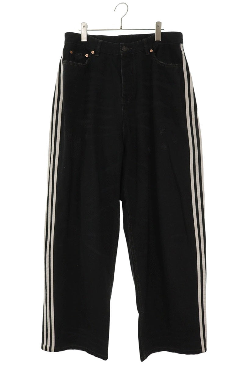 BALENCIAGA 23SS x adidas Sideline Baggy Denim Pants Size 30