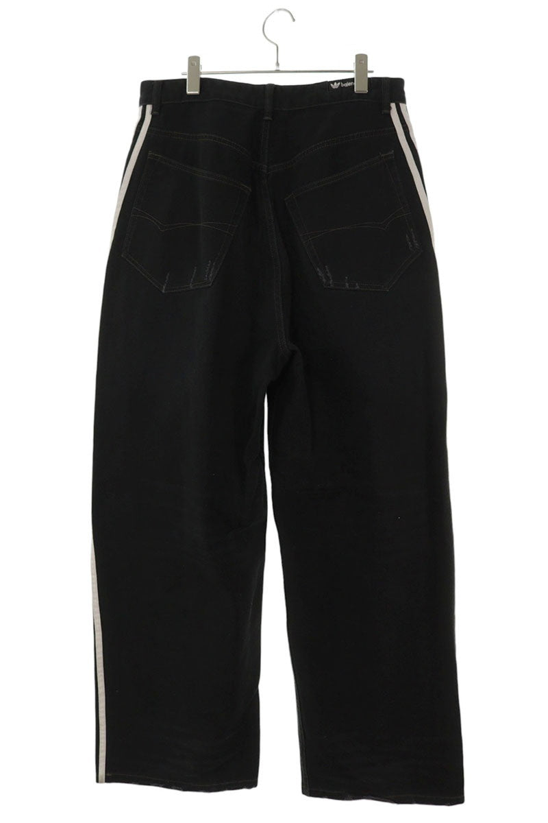 BALENCIAGA 23SS x adidas Sideline Baggy Denim Pants Size 30