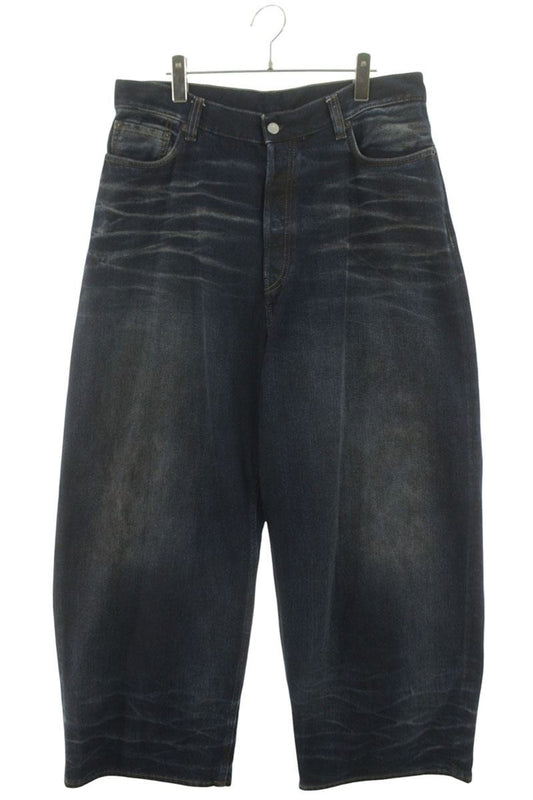 ACNE STUDIOS '23 Leather Pocket Baggy Denim Size 36