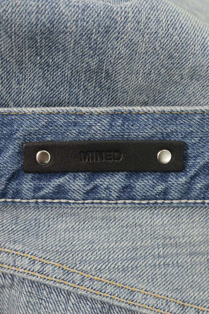 MINEDENIM Distressed Cotton Denim Pants Size 9