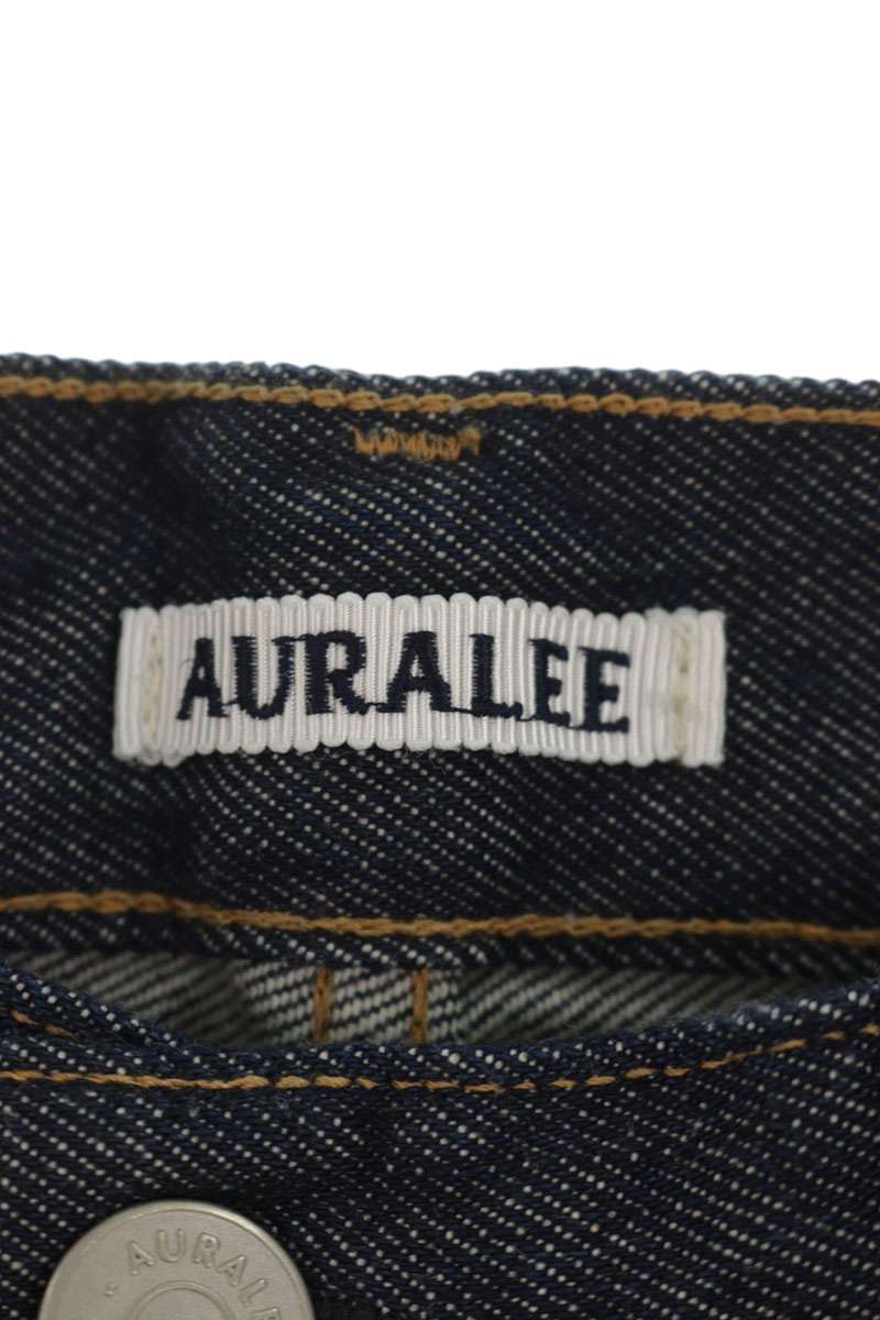 AURALEE HARD TWIST Denim Pants Indigo Size 34