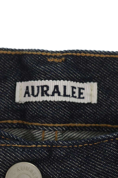 AURALEE HARD TWIST Denim Pants Indigo Size 34