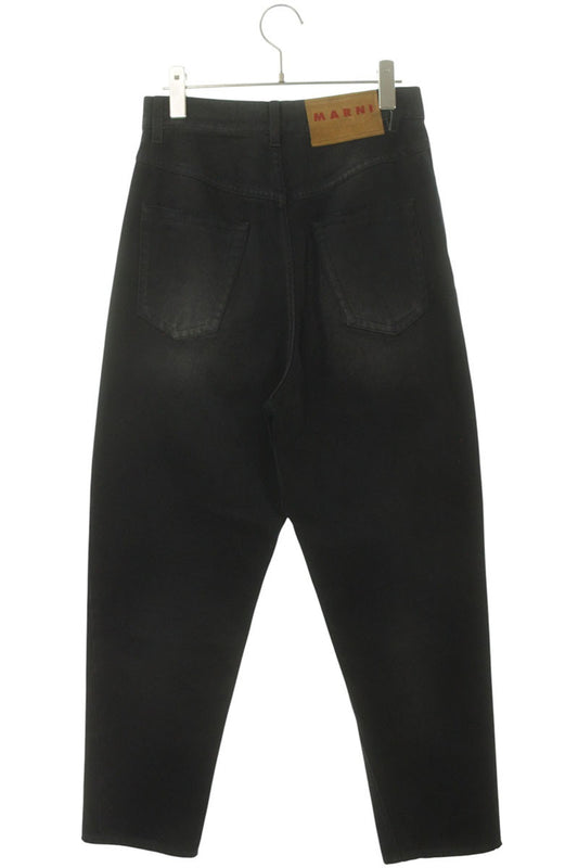 MARNI 23AW Distressed Tapered Denim Pants Size 28