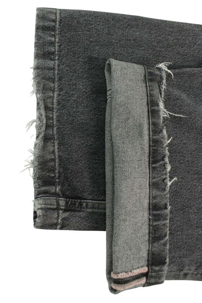 ACNE STUDIOS ASH BLACK Paint Splatter Baggy Denim Size 28