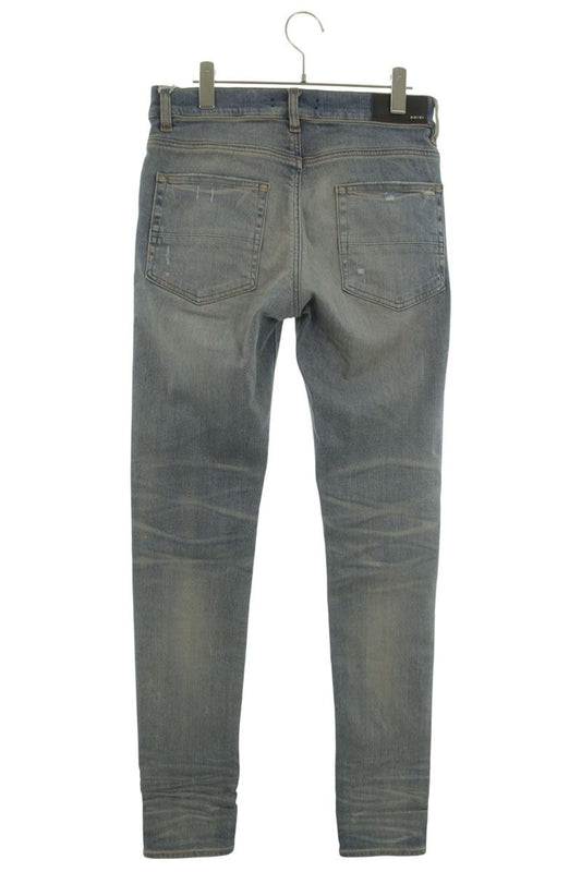 AMIRI MX1 Bandana Skinny Denim Jeans Light Blue Size 31