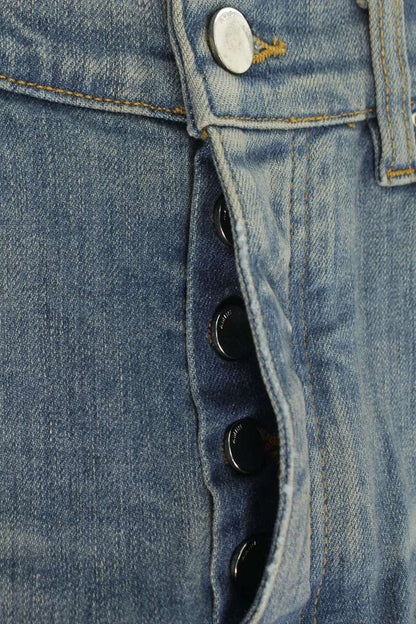 AMIRI MX1 Bandana Skinny Denim Jeans Light Blue Size 31