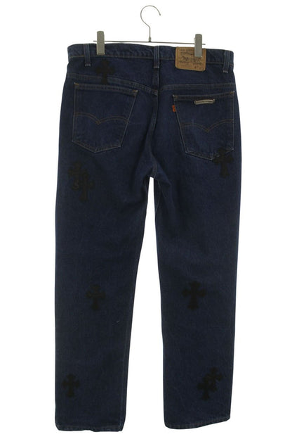 Chrome Hearts x Levi's Washed 517 Denim Cross Size 34
