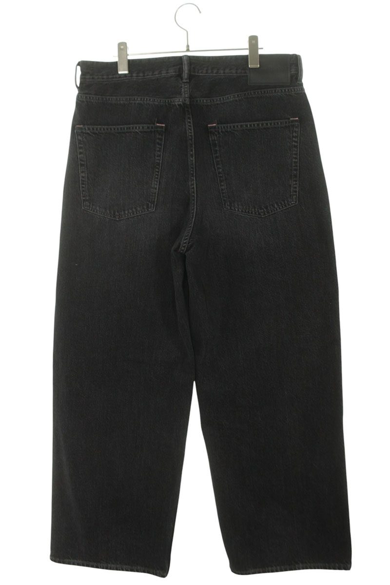 ACNE STUDIOS U VINTAGE BLACK Baggy Denim Pants Size 36