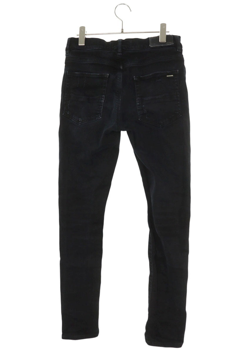 AMIRI MX1 Accordion Knee Distressed Skinny Denim Size 31
