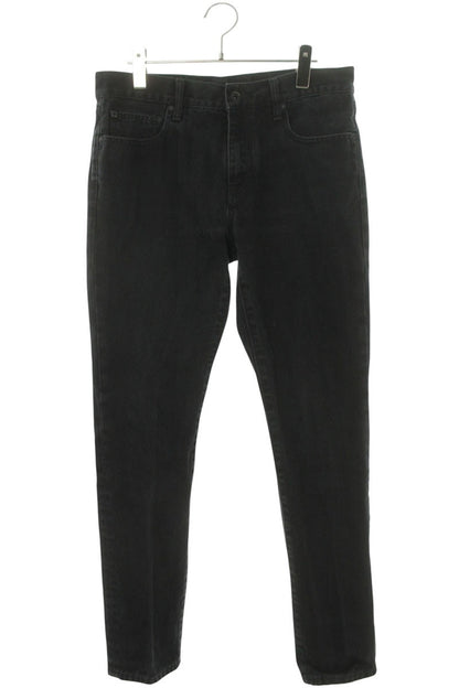 OFF-WHITE 21AW Skinny Denim Pants Black Size 31