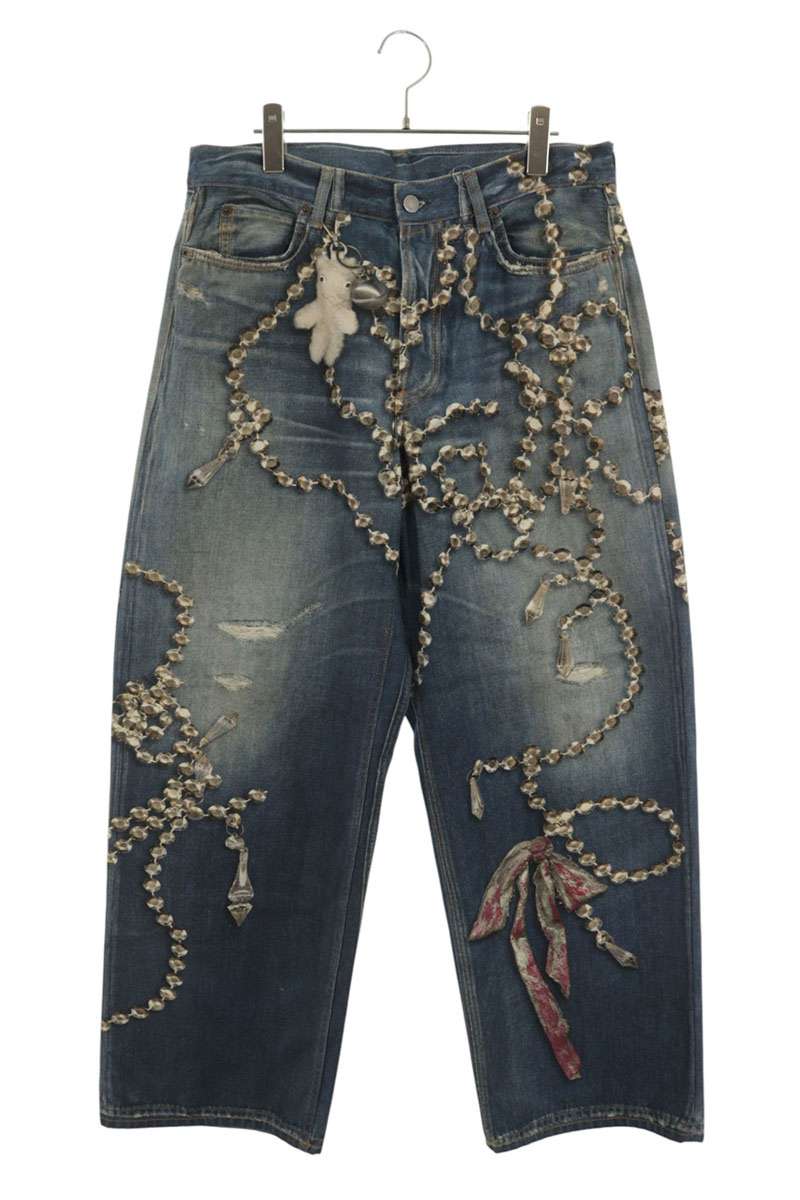 ACNE STUDIOS 26SS 1981 Trompe L'oeil Print Denim Size 34